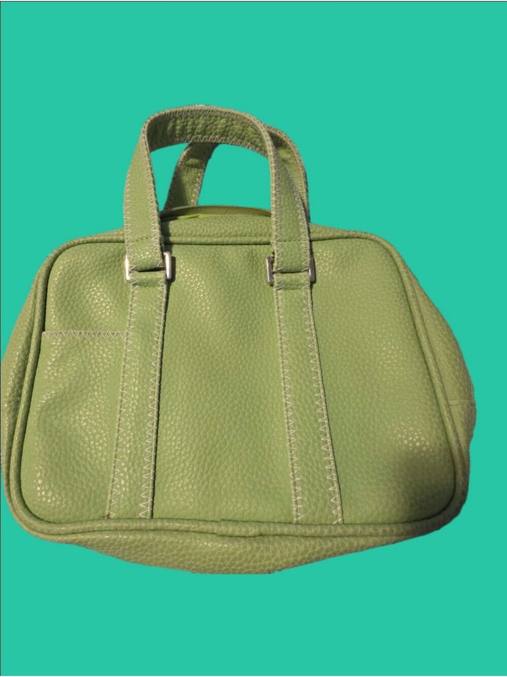 4/$67 Deal! Clinique Lime Green Tote Bag